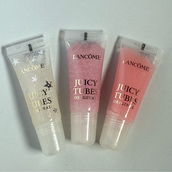Lancome Mini Sized Juicy Tubes Original Lip Gloss Bundle Set Travel - Picture 1 of 7